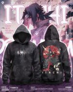 ITACHI UCHIHA EXCLUSIVE ACIDWASH HOODIE