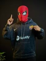 FC BARCELONA PREMIUM ACIDWASH HOODIE